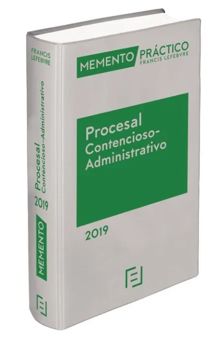 019 Procesal Contencioso-Administrativo -Memento Practico