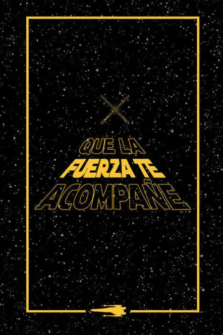 Star Wars - que la Fuerza te AcompaãÂ±E (Notebook)