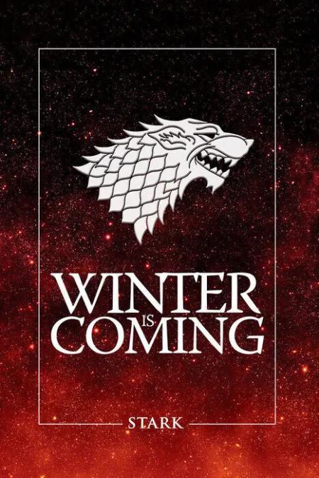 Game Of Thrones - Winter Is Coming (Notebook)