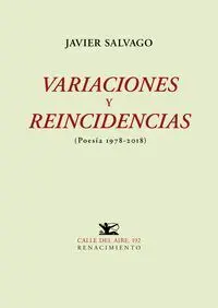 D*** Variaciones y Reincidencias. (Poesía 1978-2018)