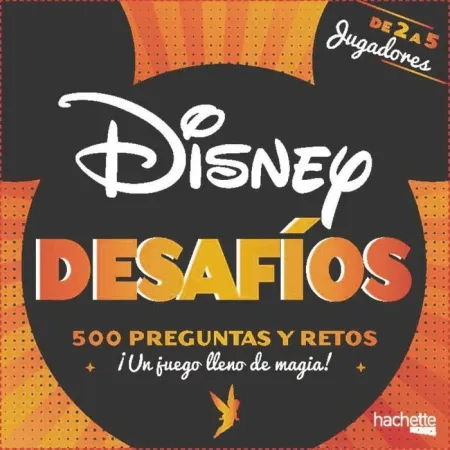 Desafíos Disney. 500 Preguntas y Retos ( de 2 a 5 Jugadores )