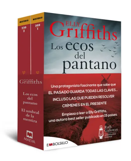 Pack Elly Griffiths los Ecos del Pantano / el Umbral de la Mentira