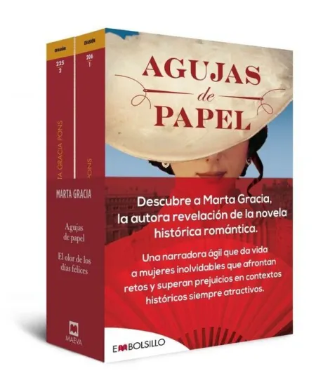 Pack 2Vols Marta Gracia: Agujas de Papel / el Olor de los Dias Felices