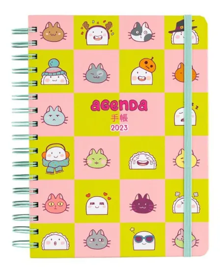 Agenda Anual Semanal 2023 Croqueta y Empanadilla