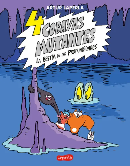 4 Cobayas Mutantes la Bestia de las Profundidades