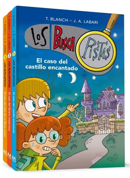 Pack los Buscapistas: el Caso del Castillo Encantadoel Caso del Librero Misteri