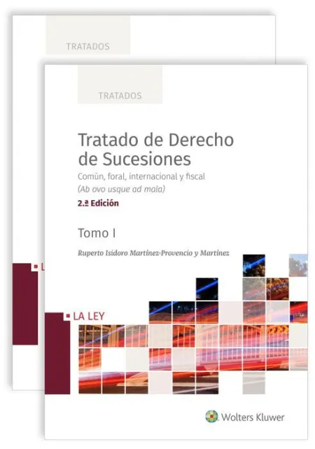 020 2Vols Tratado de Derecho de Sucesiones (2. ª Edición)