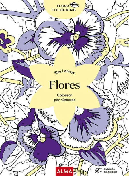 Flores. Colorear por Números