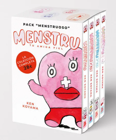 Pack Menstruoso: Menstru, tu Amiga Fiel, Vol. 1-4