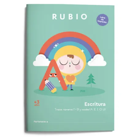 Escritura con Letra de Imprenta (+3 Años)