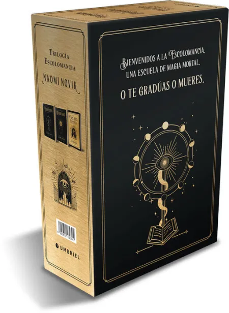 Estuche Trilogia de la Escolomancia. O te Graduas o Mueres
