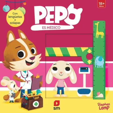 Pepo Es Medico. Con Lenguetas y Solapas