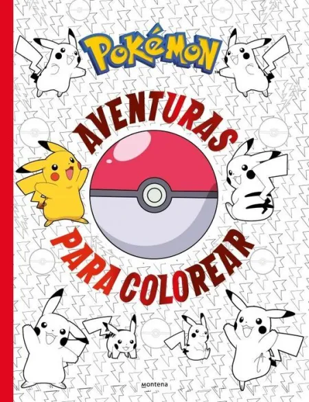 Pokémon. Actividades - Aventuras para Colorear
