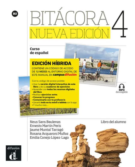 Bitácora Nueva Edición 4 Ed. Hibrída Libro del Alumno
