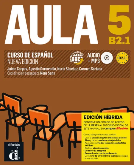 Aula Nueva Edicion 5 Ed. hibrida L. Del Alumno