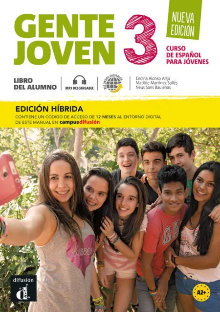 Gente Joven Ne 3 Ed. Híbrida L. Del Alumno