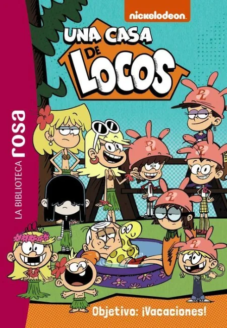 Objetivo: ¡Vacaciones! -La Biblioteca Rosa. Una Casa de Locos, 4