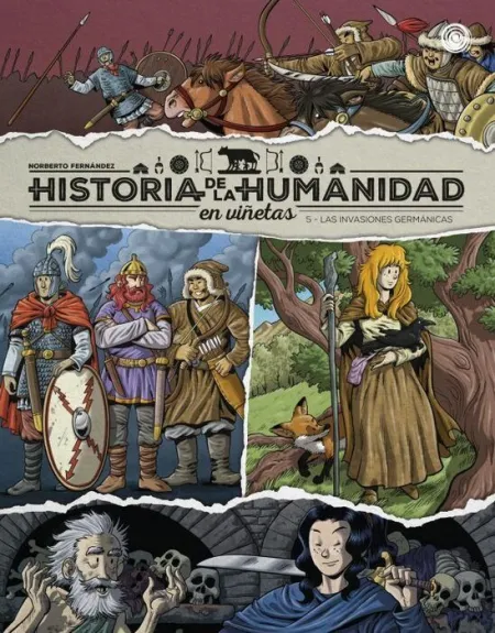 Historia de la Humanidad en Viñetas. Las Invasiones Germánicas Vo