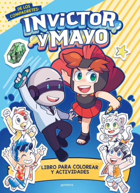 Invictor y Mayo Libro para Colorear y Actividades