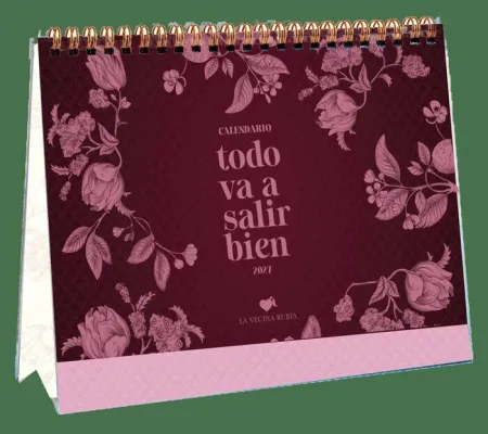 Calendario de Mesa 2027 la Vecina Rubia