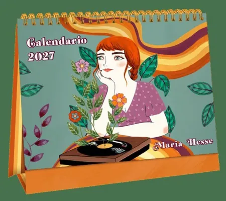 Calendario de Mesa 2027 María Hesse