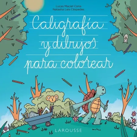 Caligrafía y Dibujos para Colorear
