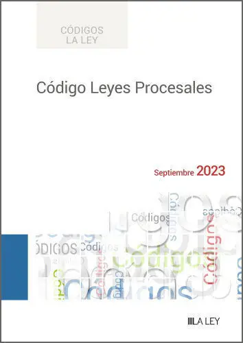 023 Código Leyes Procesales Sept 2023