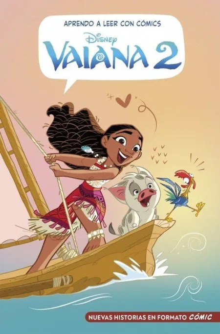 Aprendo a Leer con Cómics Disney - Vaiana 2