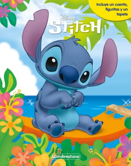 Stitch. Libroaventuras. Incluye un Cuento, Figuritas y un Tapete