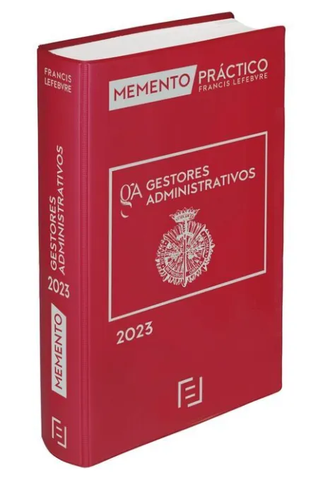 023 Memento Práctico. Gestores Administrativos 2023