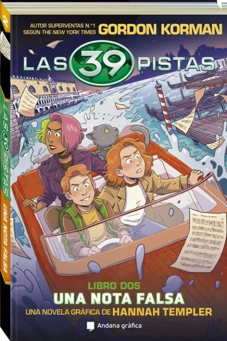 Las 39 Pistas. Libro 2: una Nota Falsa. Comic de Misterio y Aventuras