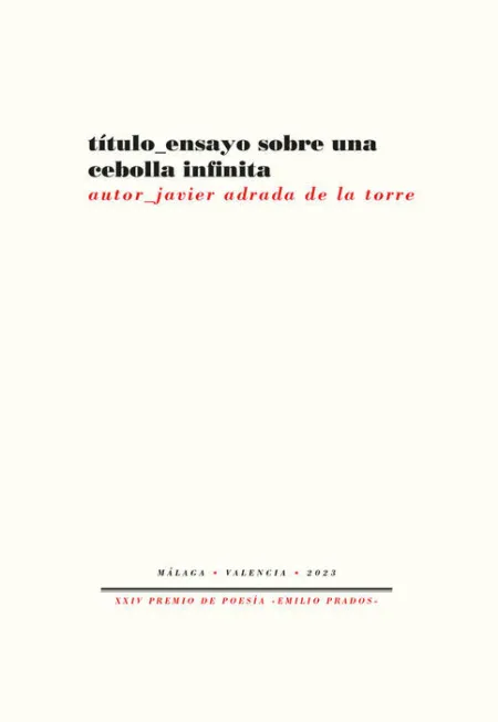 Ensayo Sobre una Cebolla Infinita