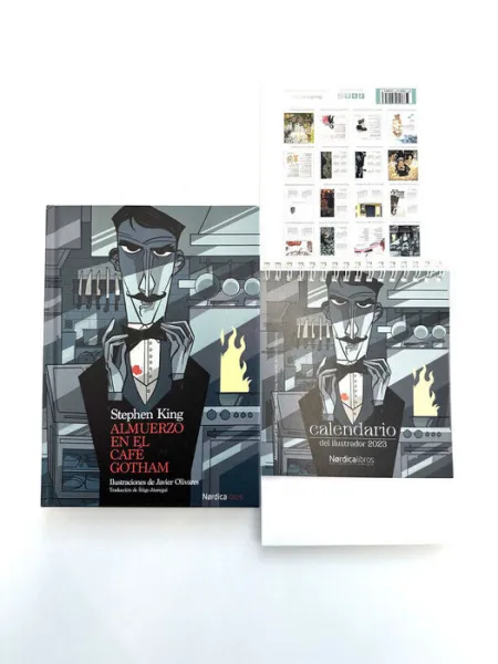Almuerzo en el Café Gotham + Calendario del Ilustrador 2023