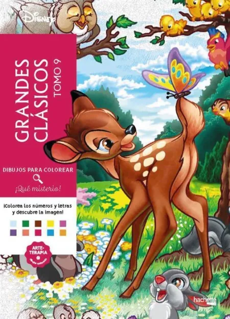 Dibujos para Colorear, ¡Qué Misterio! Grandes Clásicos, Tomo 9