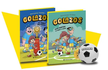 Estuche Golazos: 2 Libros + Pelota