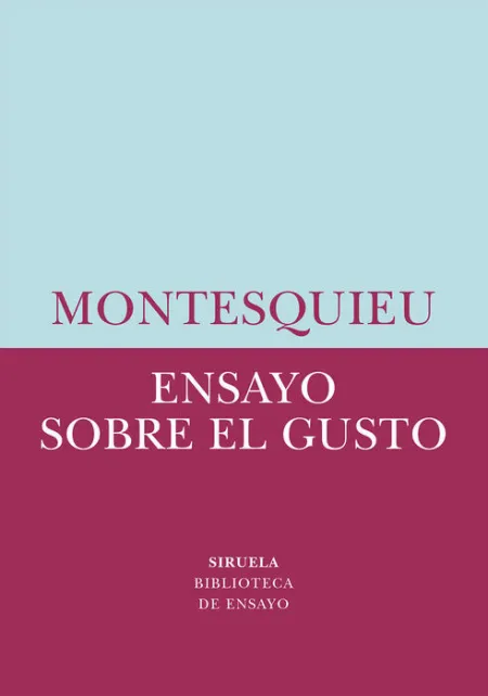 Ensayo Sobre el Gusto