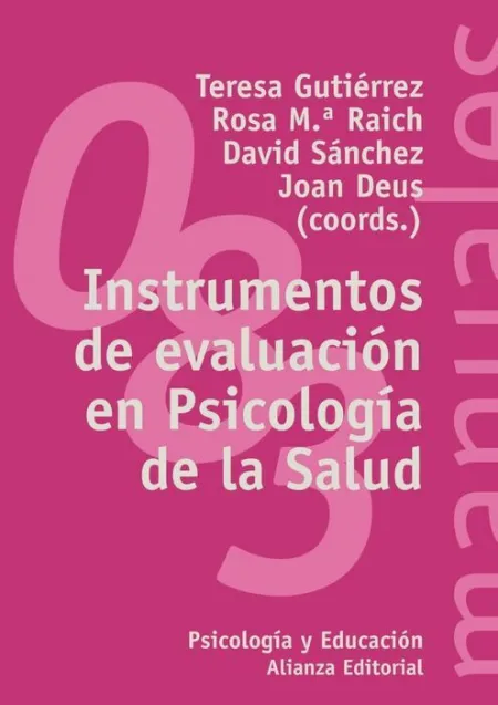 Instrumentos de Evaluación en Psicología de la Salud