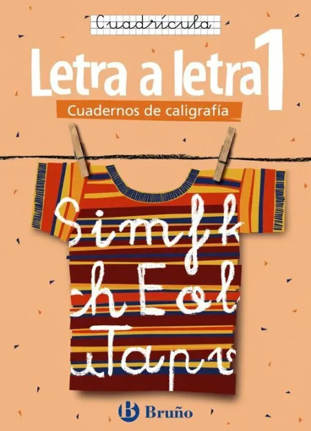 05 /Letra a Letra Caligrafia Cuadricula -Cuaderno 1