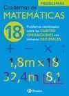 06 -Cuad/18 Matematicas. Prob. combinados Cuatro Operaciones con..