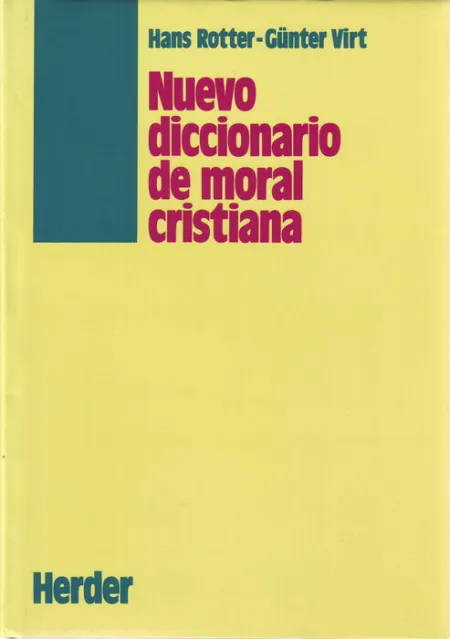 Nuevo Diccionario de Moral Cristiana