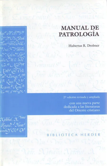 Manual de Patrología