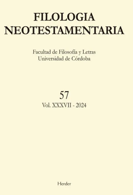 Filología Neotestamentaria - Nº 57