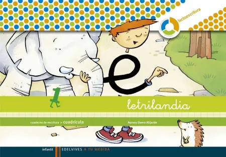 Letrilandia 1 Cuadricula Lectoescritura (Anillas)