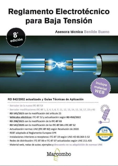 024 Reglamento Electrotécnico para Baja Tensión 8. ª Edición