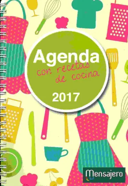 017 Agenda con Recetas de Cocina