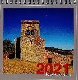 021 Calendario Mesa 2021 Romanico