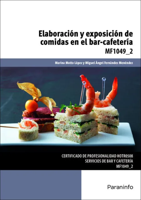 Mf1049-2 Elaboracion y Exposicion de Comidas en el Bar-Cafeteria
