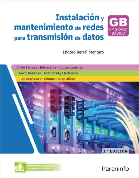 Fpgb Instalación y Mantenimiento de Redes para Transmisión de Datos 3. ª Edición 2025