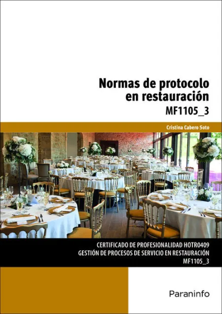 Mf1105_3 Normas de Protocolo en Restauracion