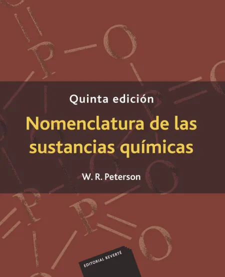 Nomenclatura de las Sustancias Quimicas 5'Ed